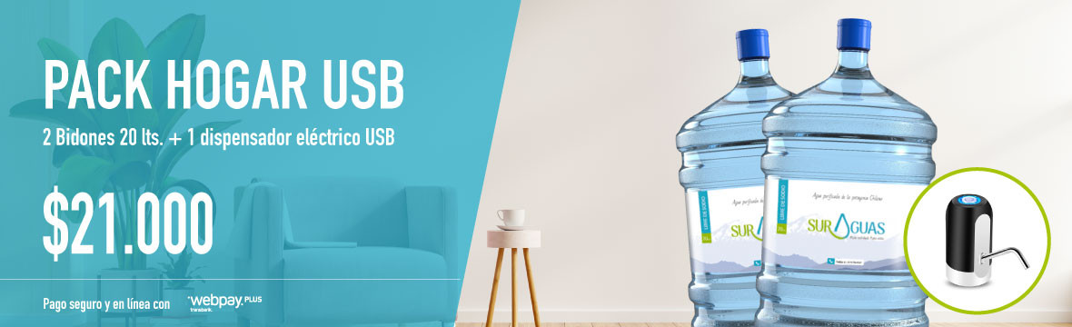 Pack Hogar USB Sur Aguas